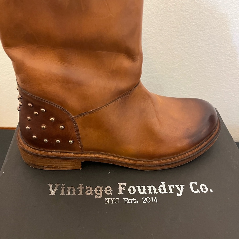 Vintage Foundry Co, Women’s Stacy Boot sz 7 in Camel - NEW - ships without box - Picture 7 of 17